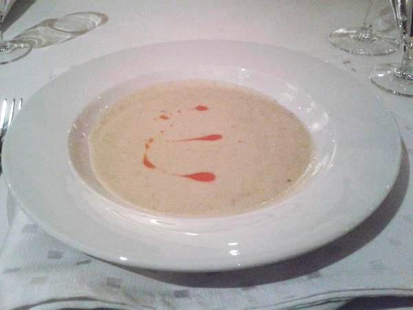 Curried potato soup