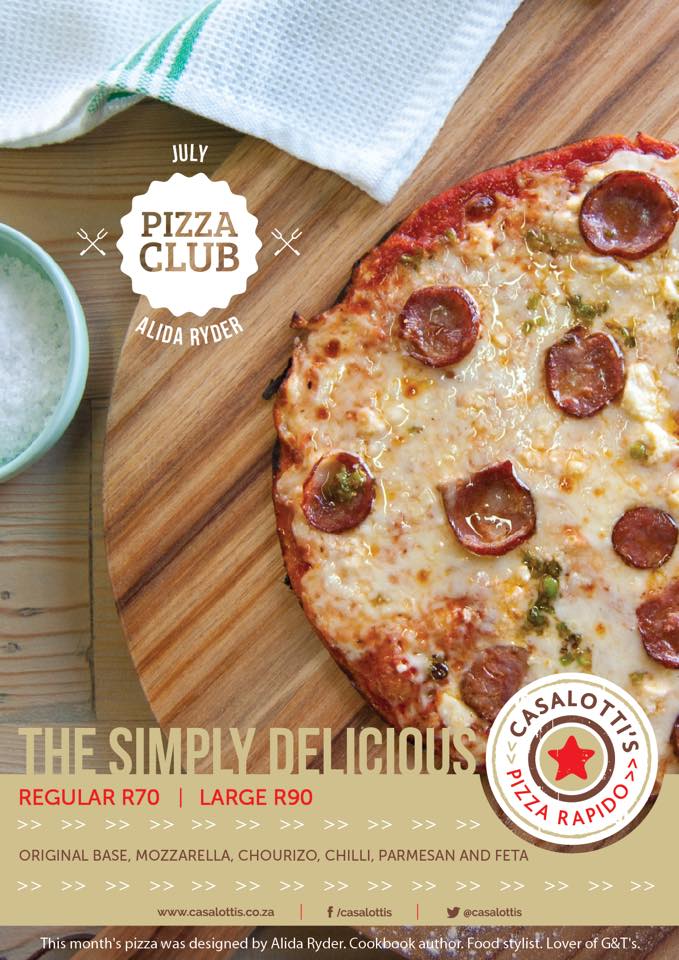 Casalotti's July Pizza club