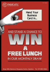 Win a Lunch Meat Etc Benmore