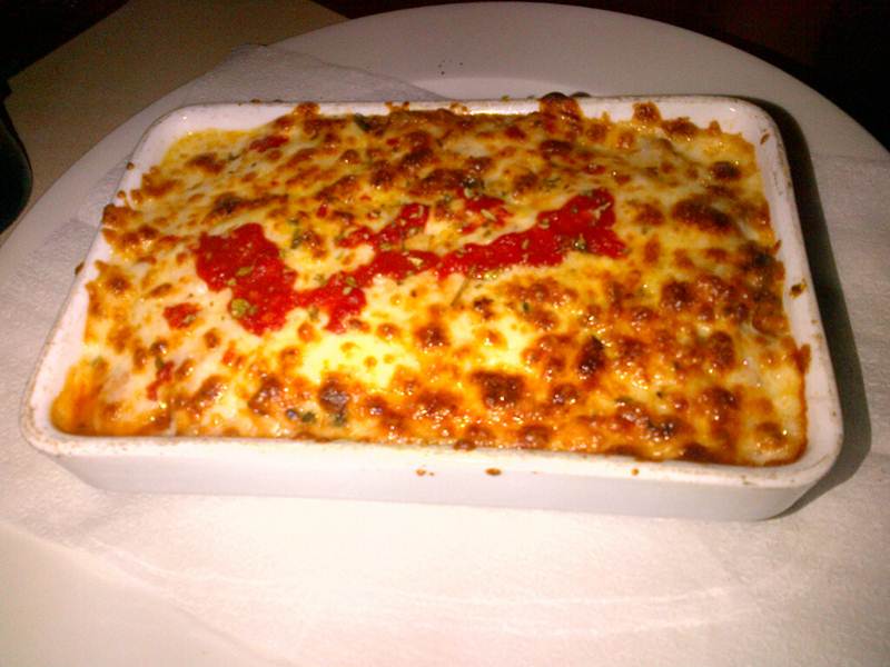 Lasagne in Cape Town