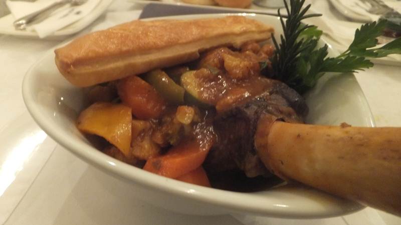 slow-cooked lamb shank slow-cooked lamb shank