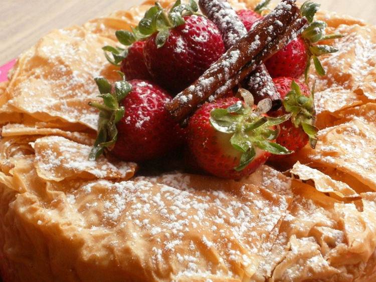 Whole Greek Milktart R120 Whole Greek Milktart R120