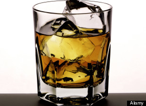 Scotch on the rocks whisky with ice whiskey with ice