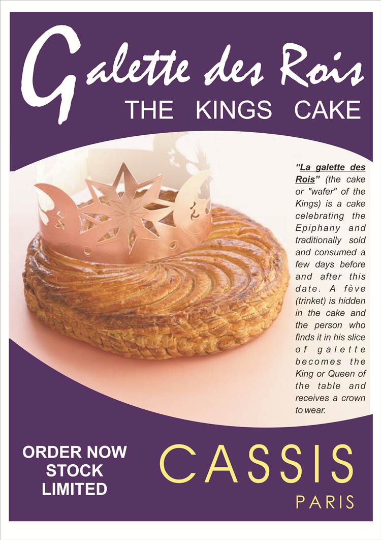 Galette de Rois at Cassis Paris