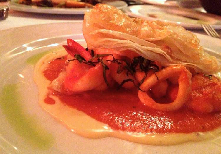 Prawn and Calamari Ragout