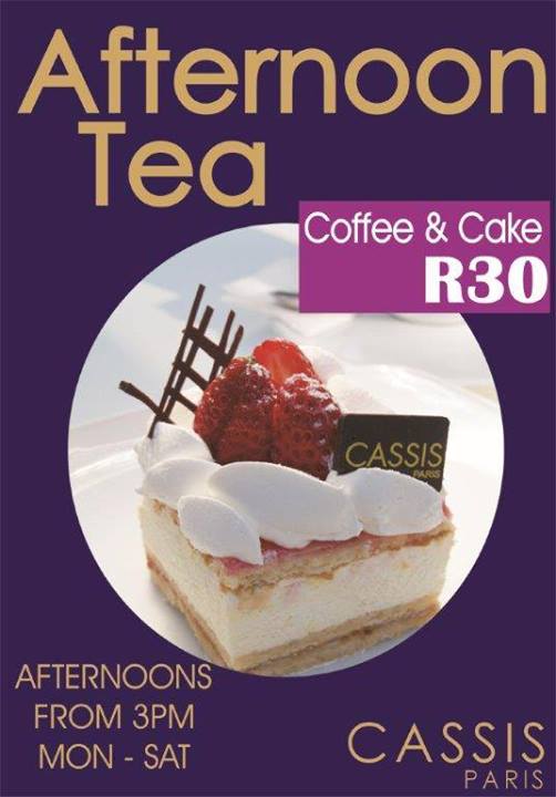 Coffee and Cake at Cassis Paris