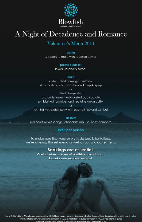 blowfish valentines 2014