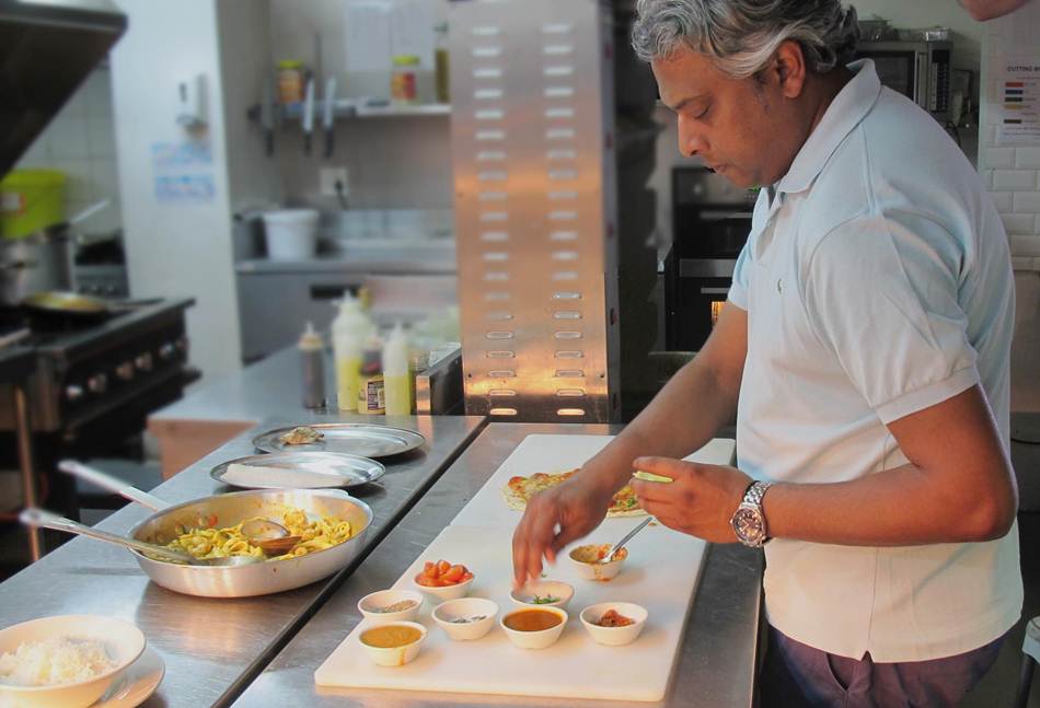 Seafood Pizza at Seelan