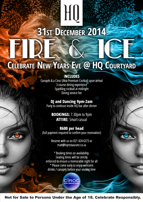 New Year at HQ Cape Town