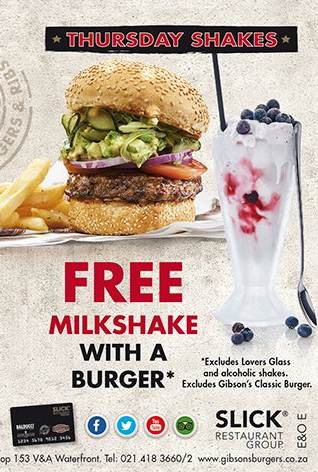 Shake Special at Gibsons