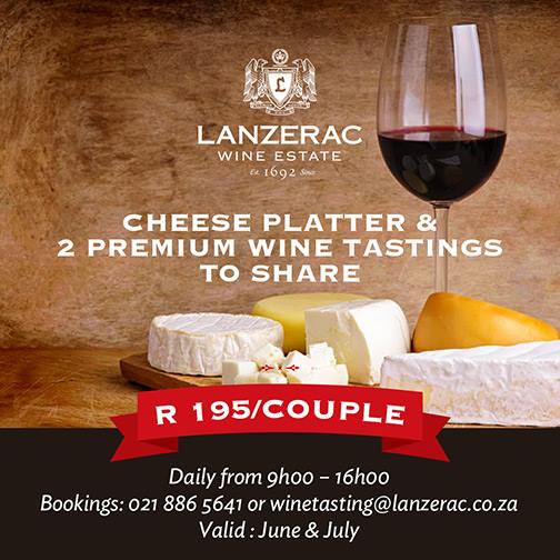 Wine Tasting Cheese Lanzerac
