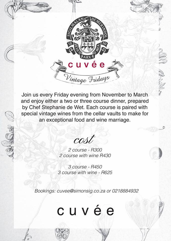 Vintage Friday Simonsig