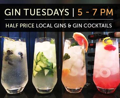 Gin Happy Hour Square Cafe