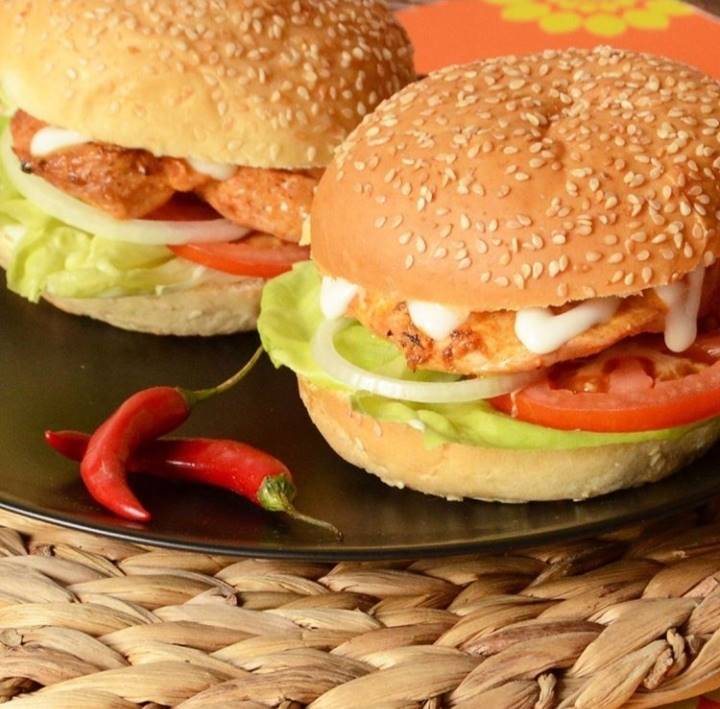 Enjoy 2 Chicken Burgers for R49.90 at Pedros Flame Grilled Chicken