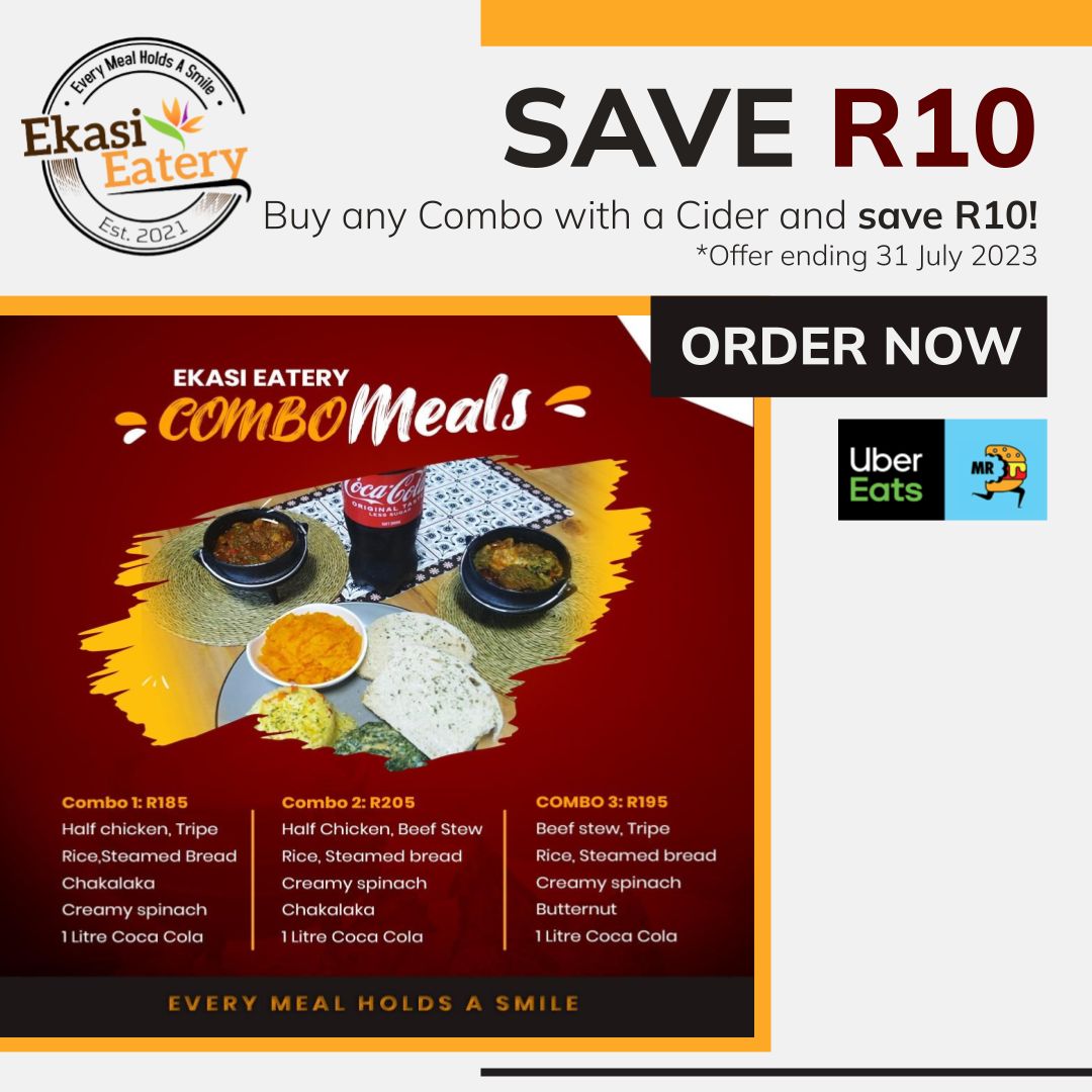 Delicious Africa Cuisine Combo Specials at Ekasi Eatery