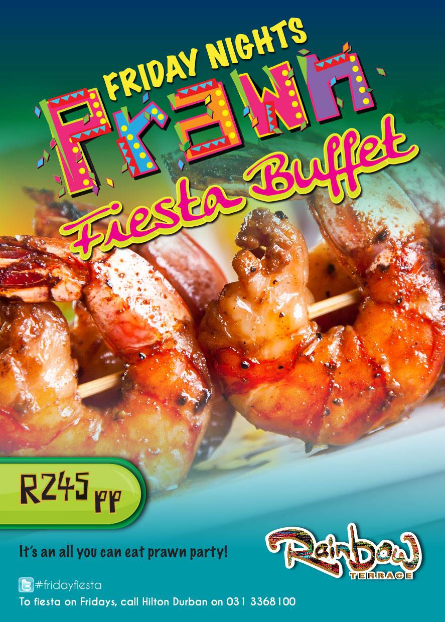 All you can eat prawns in Durban