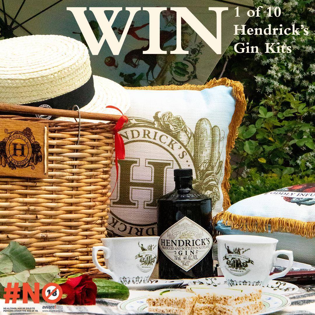 Stand A Chance To Win 1 Of 10 Hendrick s Gin Picnic Kits Durban 