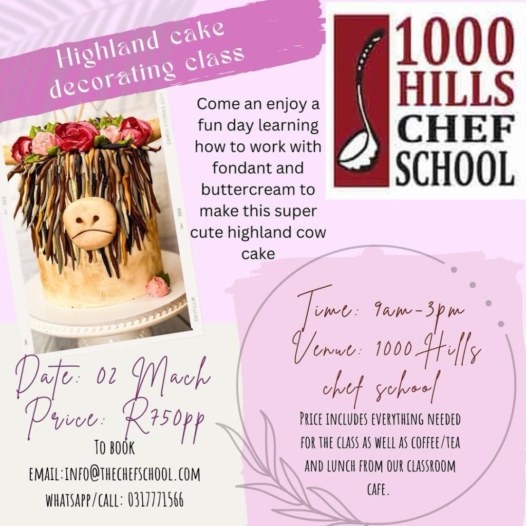 Cake Decorating Extravaganza at 1000 Hills Chef School Durban