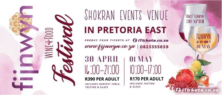 Immerse yourself in the fantastic Fijnwyn Wine & Food Festival