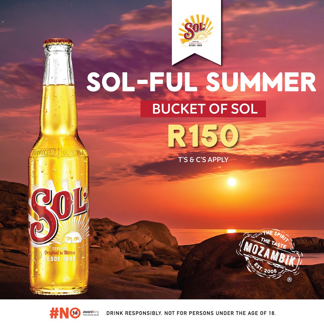 SOL-ful Bucker Special at Mozambik to celebrate Summer!