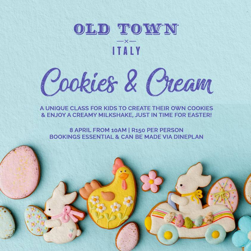 Get Creative with Cookies & Cream: The Perfect Easter Activity for Kids at Old Town Italy