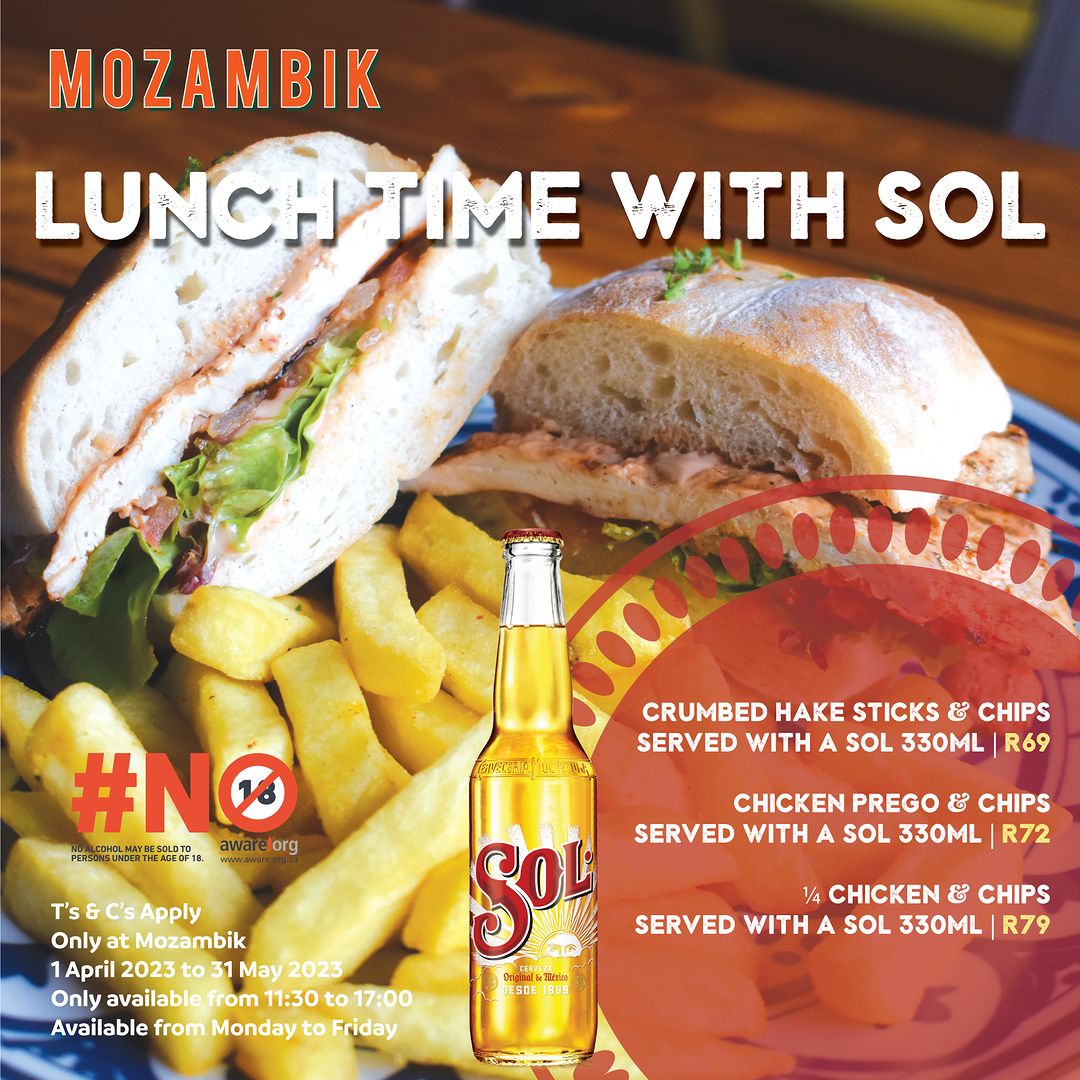 Lunch Time from R69 with Sol At Mozambik