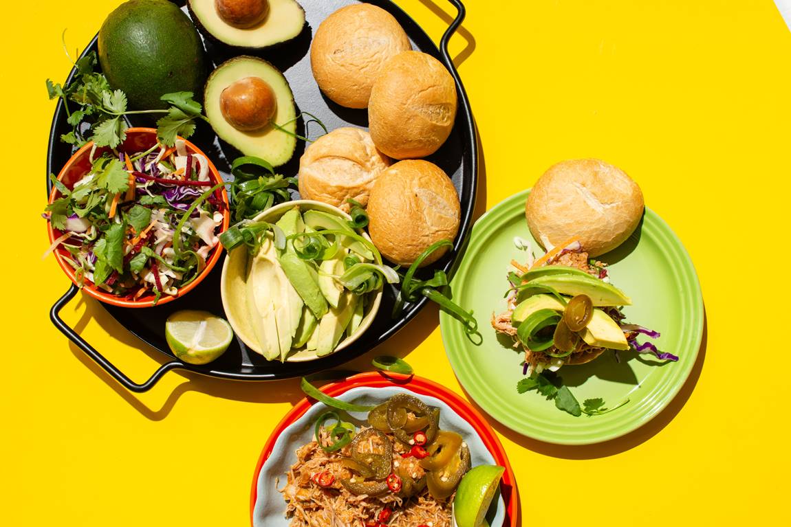 Three Ingredient Pulled Chicken Sliders Recipe