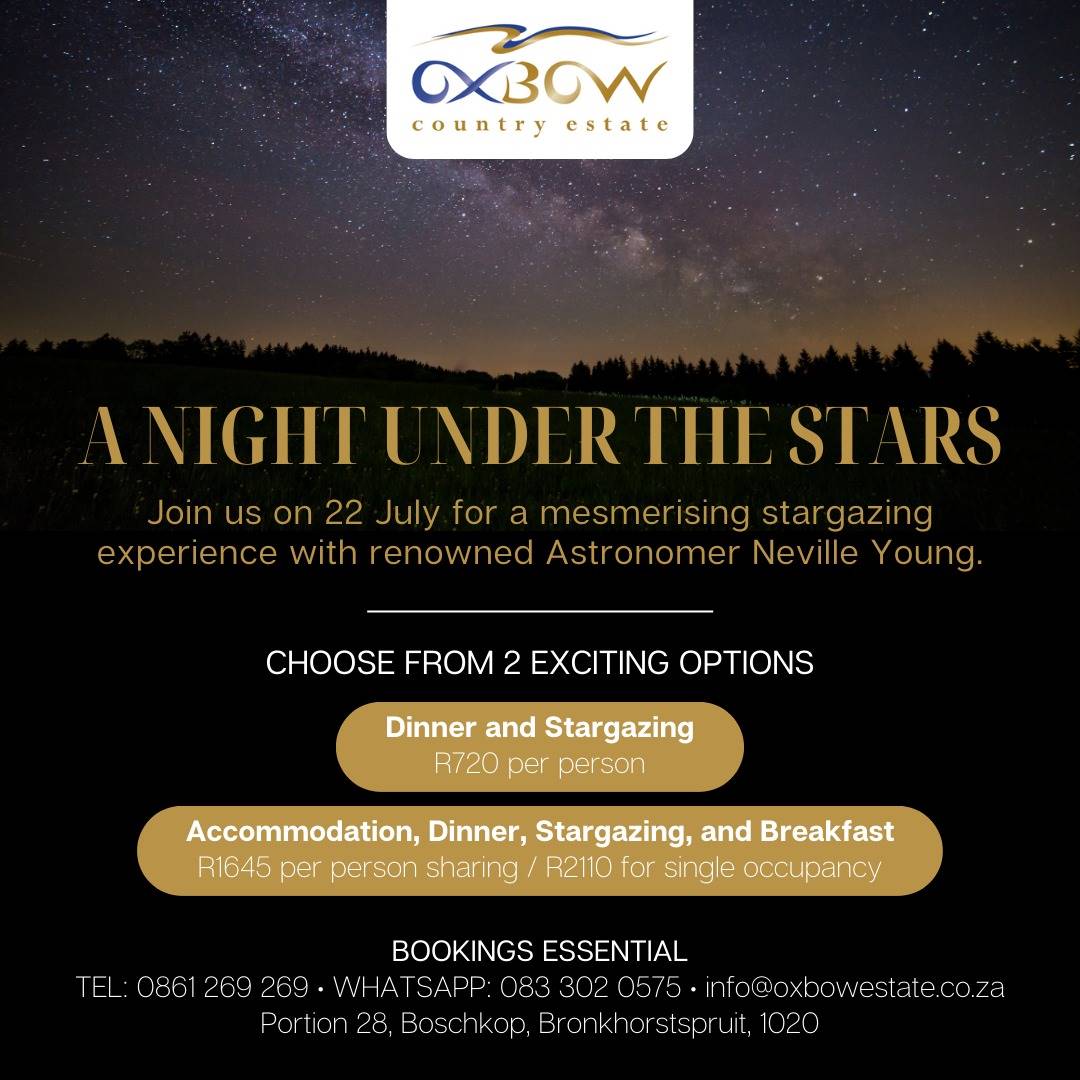 Unveiling the Celestial Symphony: A Night Under the Stars at Oxbow Country Estate