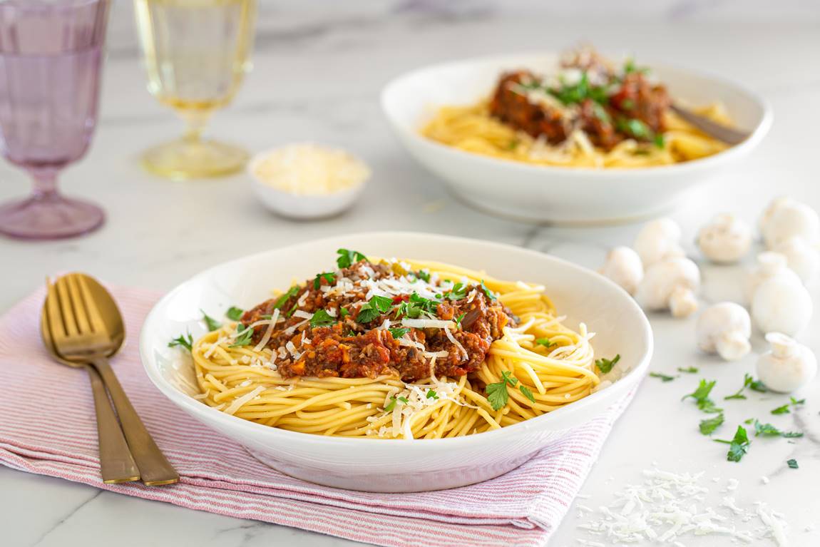 Mushroom Bolognese with Hidden Veg Recipe