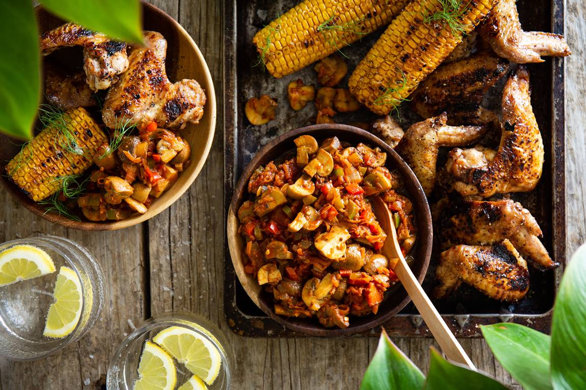 Try this delicious Mushroom Chakalaka Recipe on Mandela Day