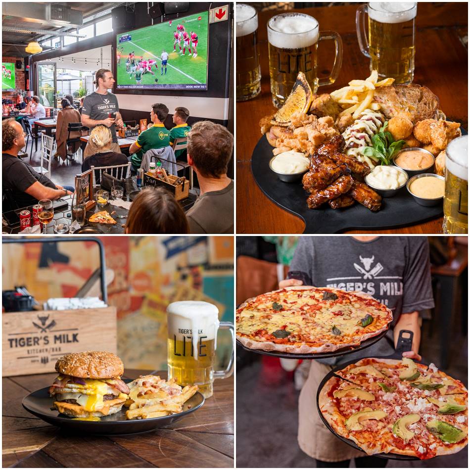Bokke, Burgers & Beers: Watch the Rugby World Cup at Tiger’s Milk