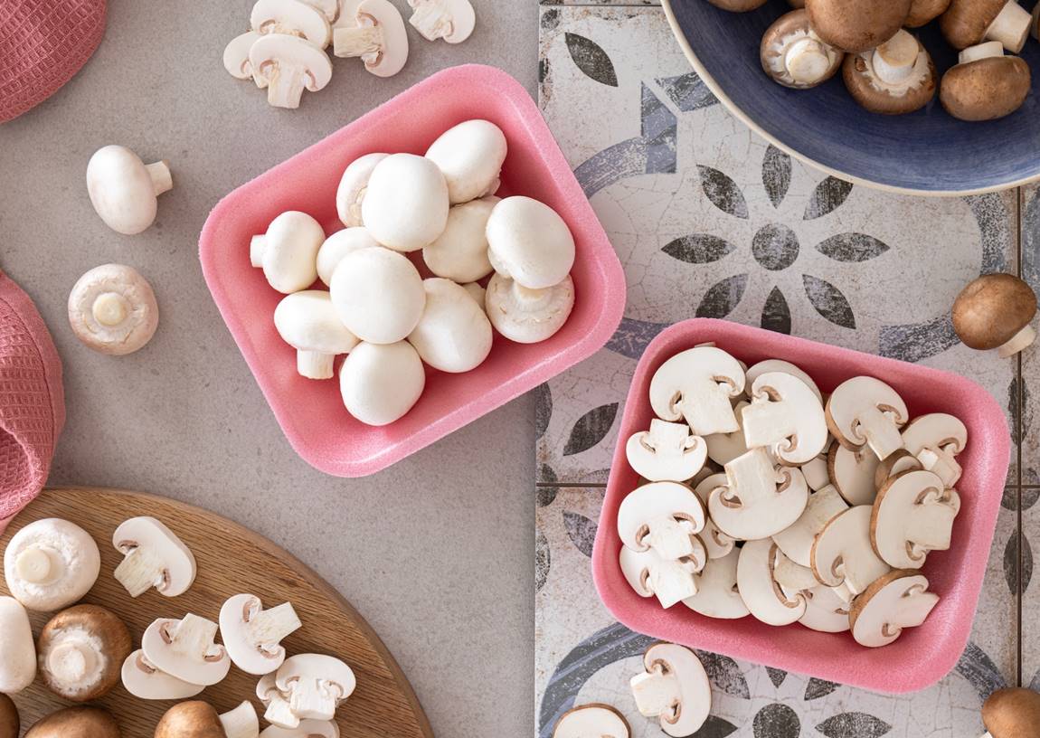 Buy a pink Punnet of Mushrooms today to bring Hope, Joy and Dignity!