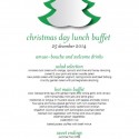 Christmas Day Buffet Cape Town