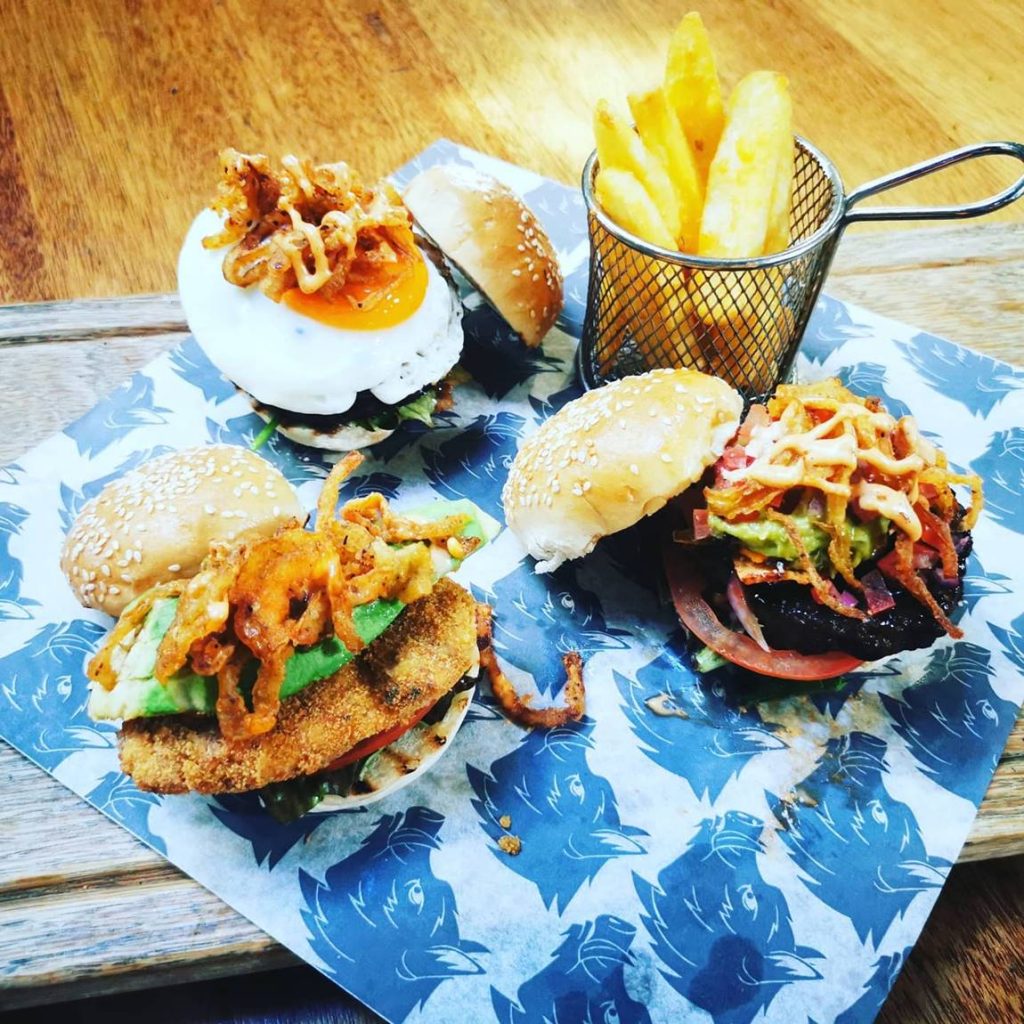 R105 Burger Sliders at Mitchell’s Scottish Ale House