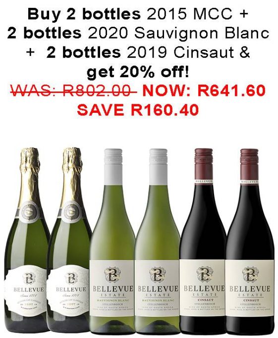 Enjoy a Mixed Case Wine Deal from Bellevue Wines