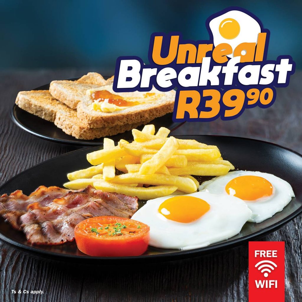 Unreal Breakfast Special at Spur Steak Ranches