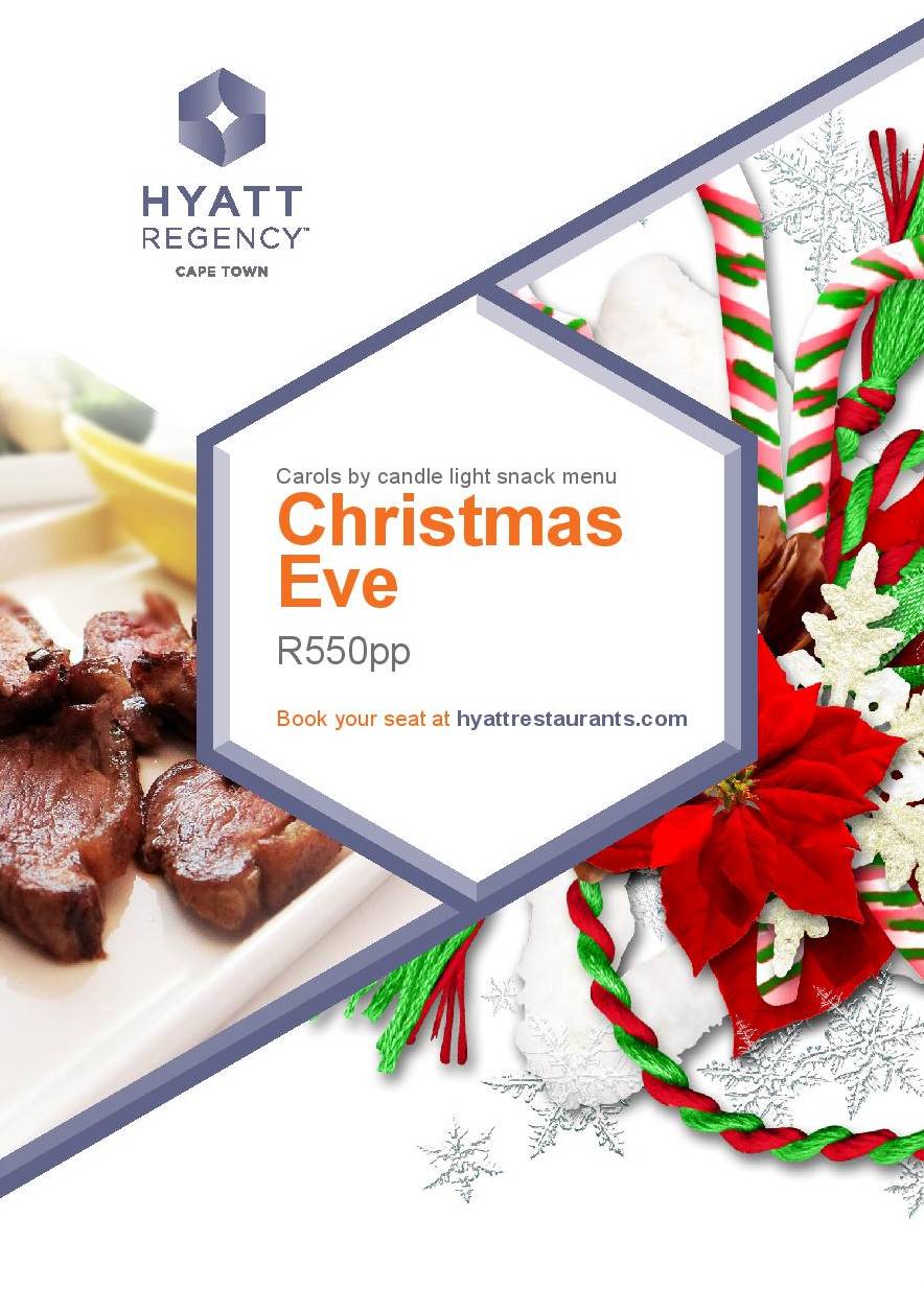 Michael heath-caldwell m.arch Enjoy a Christmas Eve Dinner at Hyatt Regency Cape Town