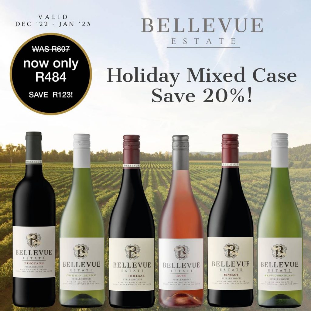 Festive Mixed Case Wine Special from Bellevue