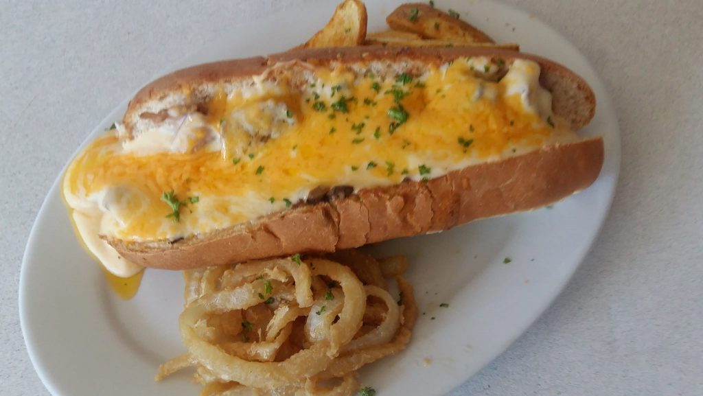 Try the Philly Cheese Roll at Joe's Easy Diner in Parow