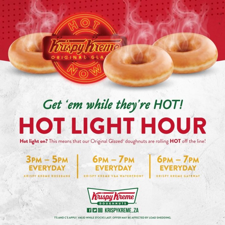 WIN Enjoy Krispy Kreme's HOT LIGHT Experience!