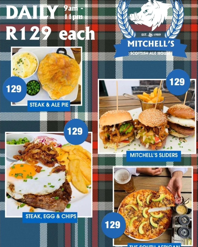 R129 Specials at Mitchell's Scottish Ale House