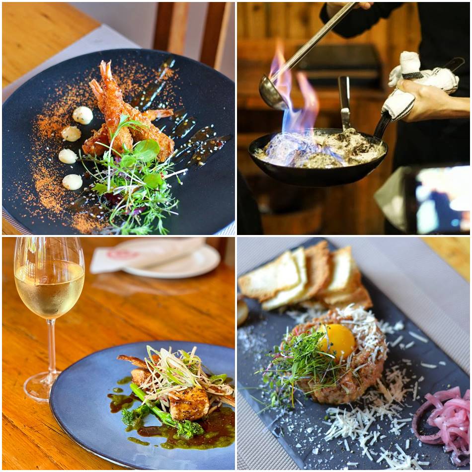 Try the exciting Plates Menu at 96 Winery Road