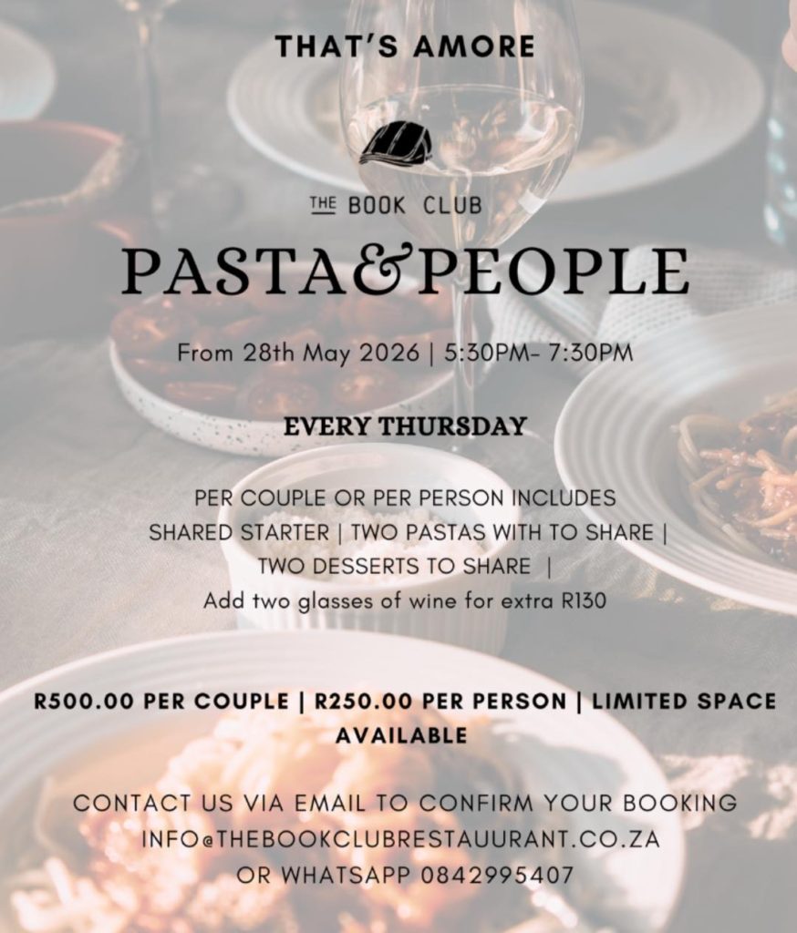 A 3 Course Set Menu Special including Wine at The Book Club Restaurant
