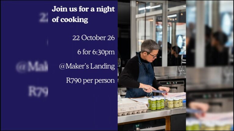 Get hooked on local seafood with Ocean Jewels’ Cooking Class at Makers Landing on 22 October